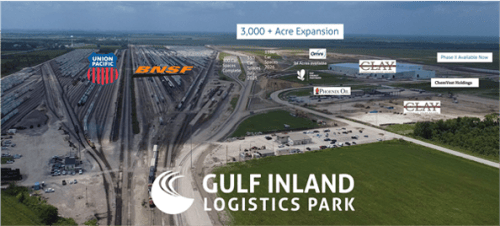 Jobber Rails Gulf Inland Logistics Park Sells a 13-Acre, Rail-Served Site to EGF ...